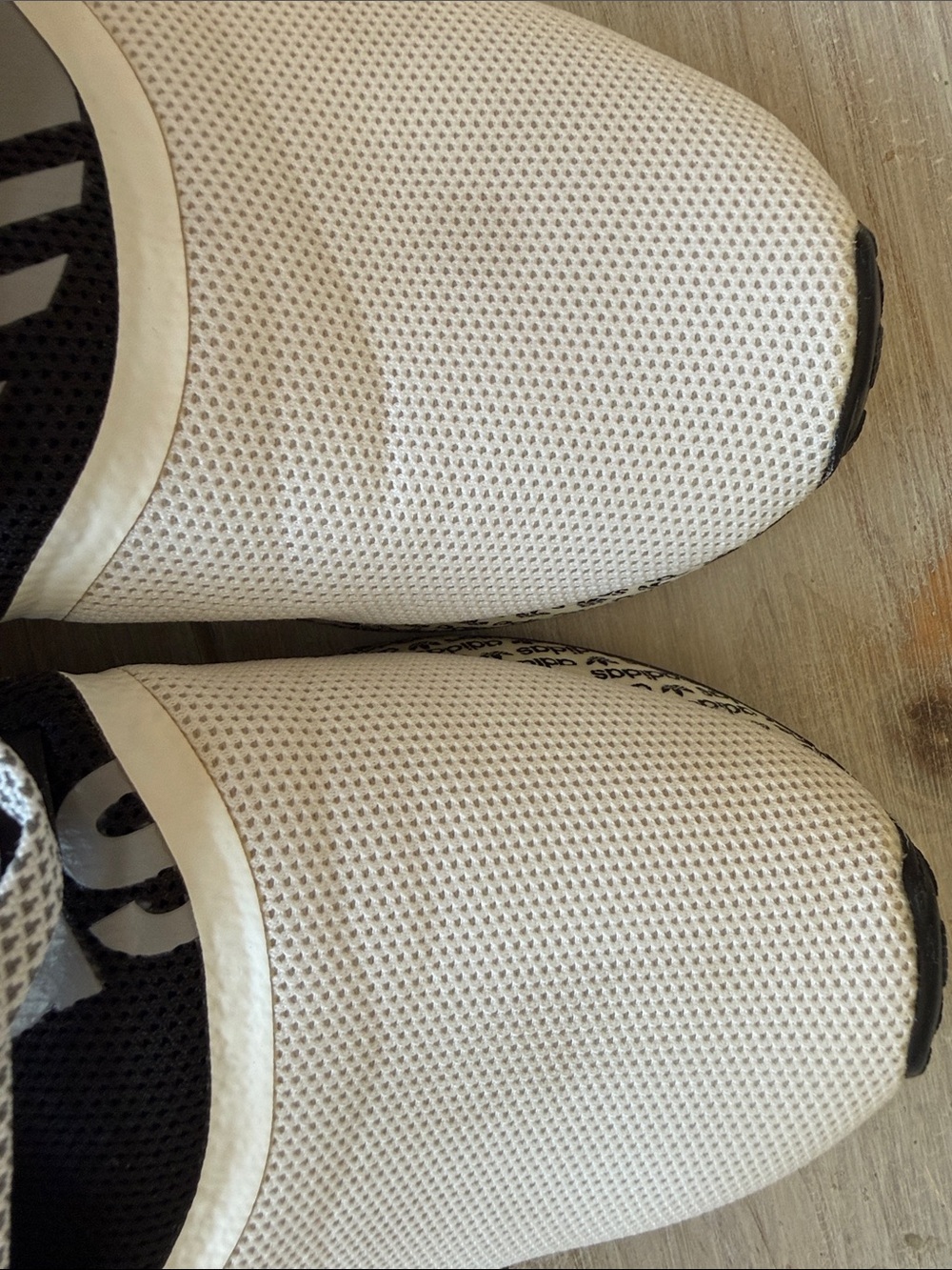 Adidas NMD R1 Boost Print White Black Red - Picture 11 of 13